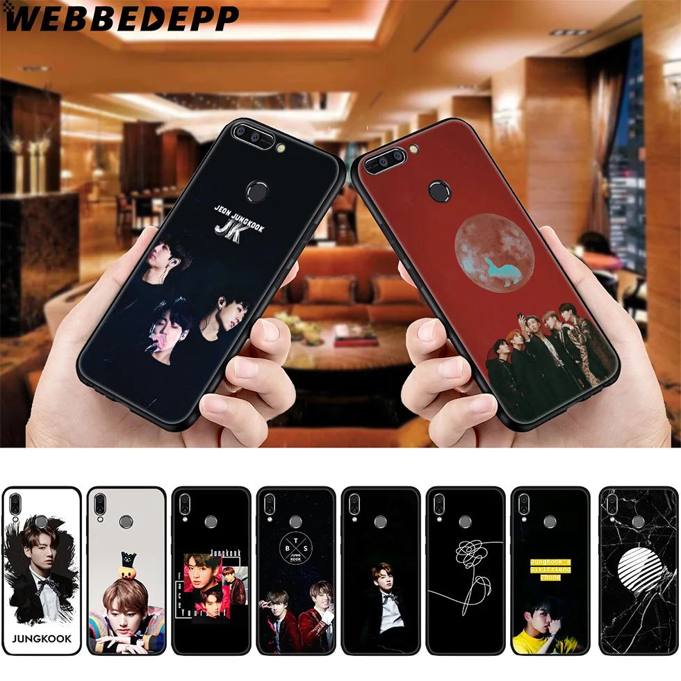 WEBBEDEPP Jungkook Kpop Soft Case for Huawei P8 P9 P10 P20 P30 Lite Pro P Smart Z Plus 2019 Y6 Prime 2018 2017 Lite Mini
WEBBEDEPP Jungkook Kpop Soft Case for Huawei P8 P9 P10 P20 P30 Lite Pro P Smart Z Plus 2019 Y6 Prime 2018 2017 Lite Mini