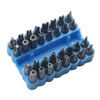 New Brand 33pcs Electric Tamper Proof Bit Set Magnetic Screwdriver Extension Holder Security Torx Hex Spanner Wing
New Brand 33pcs Electric Tamper Proof Bit Set Magnetic Screwdriver Extension Holder Security Torx Hex Spanner Wing