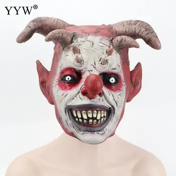 Clown Scary Party Mask Halloween Mascara Halloween Realistic Latex Head Cover Carnival Maska Masker Funny Cosplay Masks Props
Clown Scary Party Mask Halloween Mascara Halloween Realistic Latex Head Cover Carnival Maska Masker Funny Cosplay Masks Props