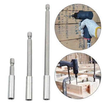 1Pcs Electric Screwdriver Long Connecting Rod Sleeve Magnetic Extension Bit Set Extensions Quick Change Manufacturing Tools
1Pcs Electric Screwdriver Long Connecting Rod Sleeve Magnetic Extension Bit Set Extensions Quick Change Manufacturing Tools