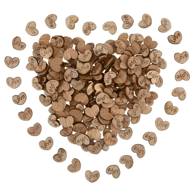 Rustic Mini Wooden Heart Shaped Log Slices Art Craft with Love Pattern for Wedding Table Scatter Party Decoration DIY Crafts
Rustic Mini Wooden Heart Shaped Log Slices Art Craft with Love Pattern for Wedding Table Scatter Party Decoration DIY Crafts