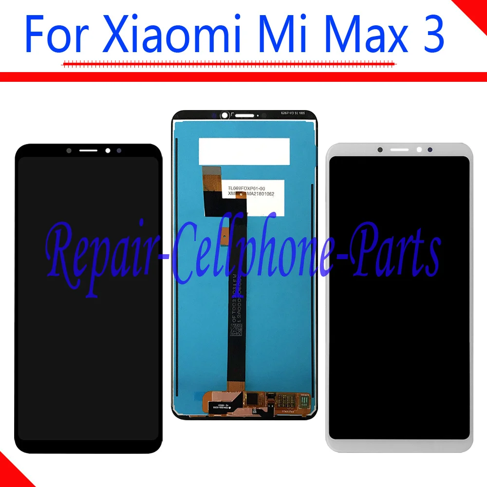 6.9 inch New Full LCD Display + Touch Screen Digitizer Assembly For Xiaomi Mi Max 3 LCD Replacement part
6.9 inch New Full LCD Display + Touch Screen Digitizer Assembly For Xiaomi Mi Max 3 LCD Replacement part