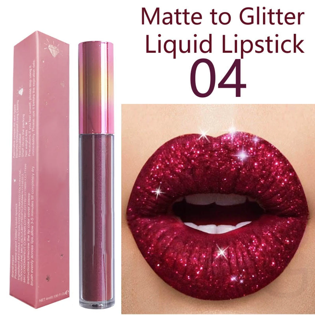 Multi Colors Shinning Matte Long Lasting Liquid Lipstick Non-stick Cup Lip Gloss Lip Stain for Lips Make Up bling red
Multi Colors Shinning Matte Long Lasting Liquid Lipstick Non-stick Cup Lip Gloss Lip Stain for Lips Make Up bling red