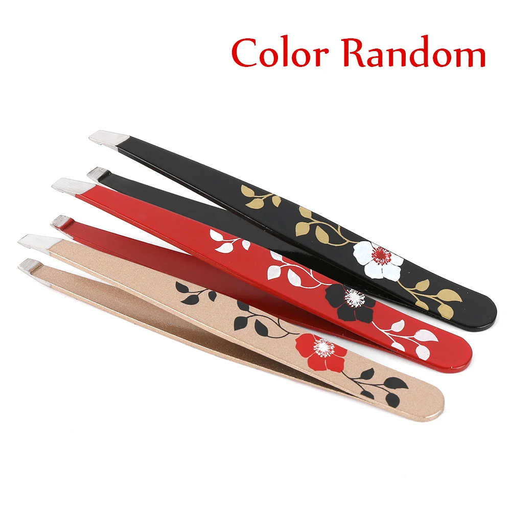 Random Color!1 Pcs Angled Slanted Eyebrow Tweezers Stainless Steel Eye Brow Tweezer Face Hair Removal Eyelash Clip Makeup Tool
Random Color!1 Pcs Angled Slanted Eyebrow Tweezers Stainless Steel Eye Brow Tweezer Face Hair Removal Eyelash Clip Makeup Tool