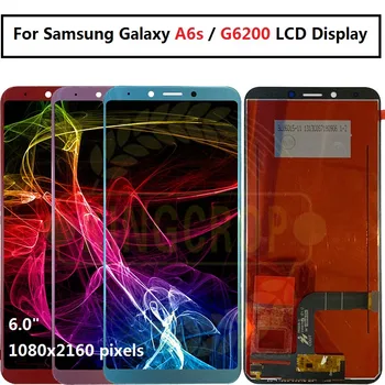 For Samsung Galaxy A6s G6200 LCD display Touch Screen Digitizer Assembly For Samsung A6s lcd G6200F
For Samsung Galaxy A6s G6200 LCD display Touch Screen Digitizer Assembly For Samsung A6s lcd G6200F