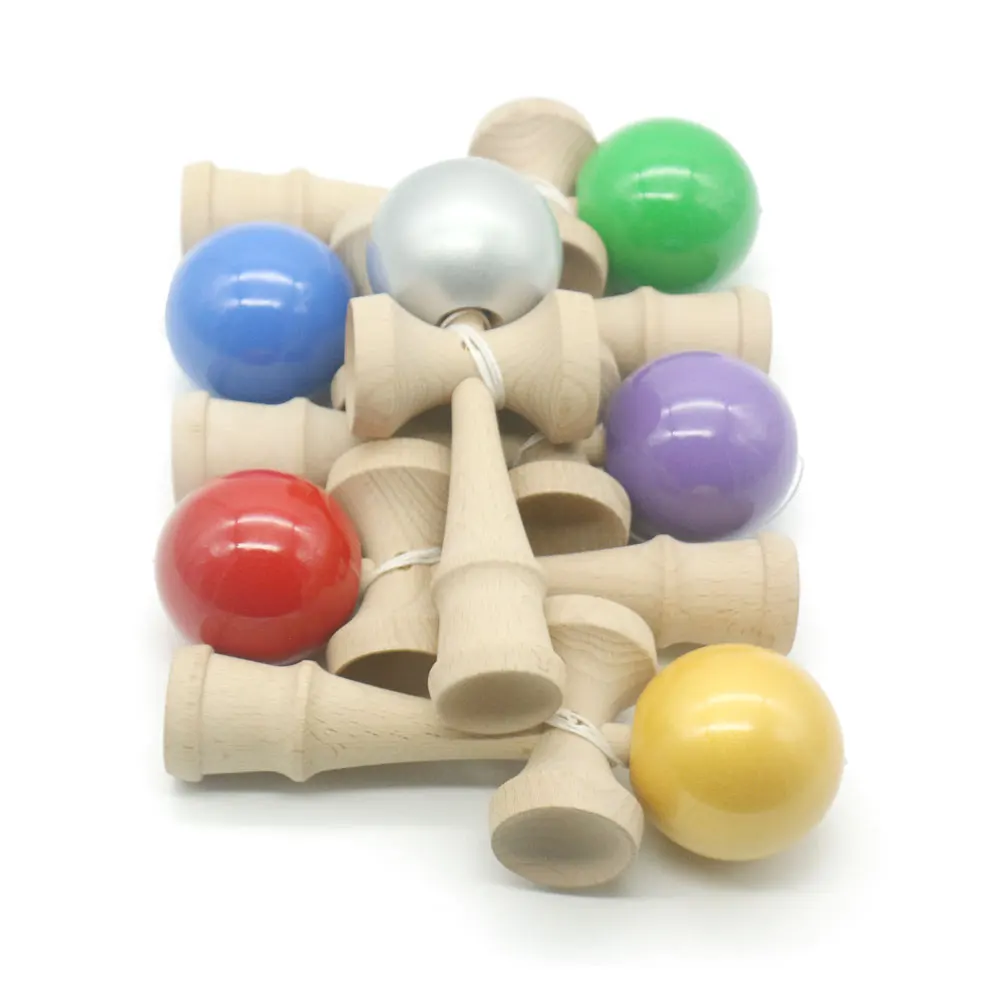 1 Piece PU Paint Wooden Kendama Balls Skillful Jumbo Kendama Outdoors Juggle Game Balls Toys for Gifts MD0944H
1 Piece PU Paint Wooden Kendama Balls Skillful Jumbo Kendama Outdoors Juggle Game Balls Toys for Gifts MD0944H