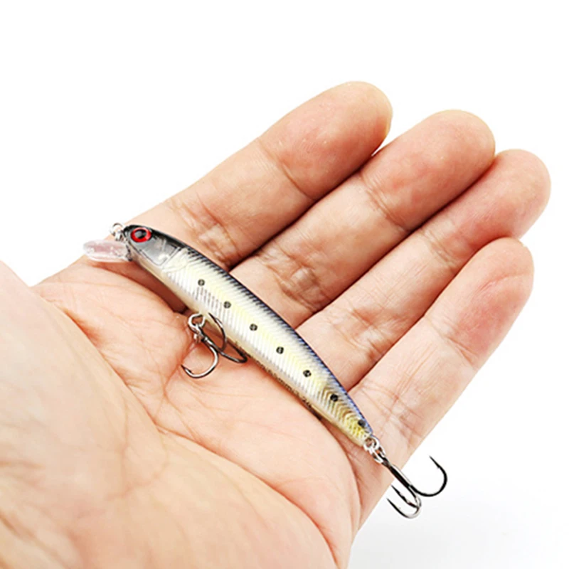 1Pcs mini Floating mino 65mm 3.2g Fishing Lures Hard Bait Standard scuba diving With Treble VMC Hooks fishing bait
1Pcs mini Floating mino 65mm 3.2g Fishing Lures Hard Bait Standard scuba diving With Treble VMC Hooks fishing bait