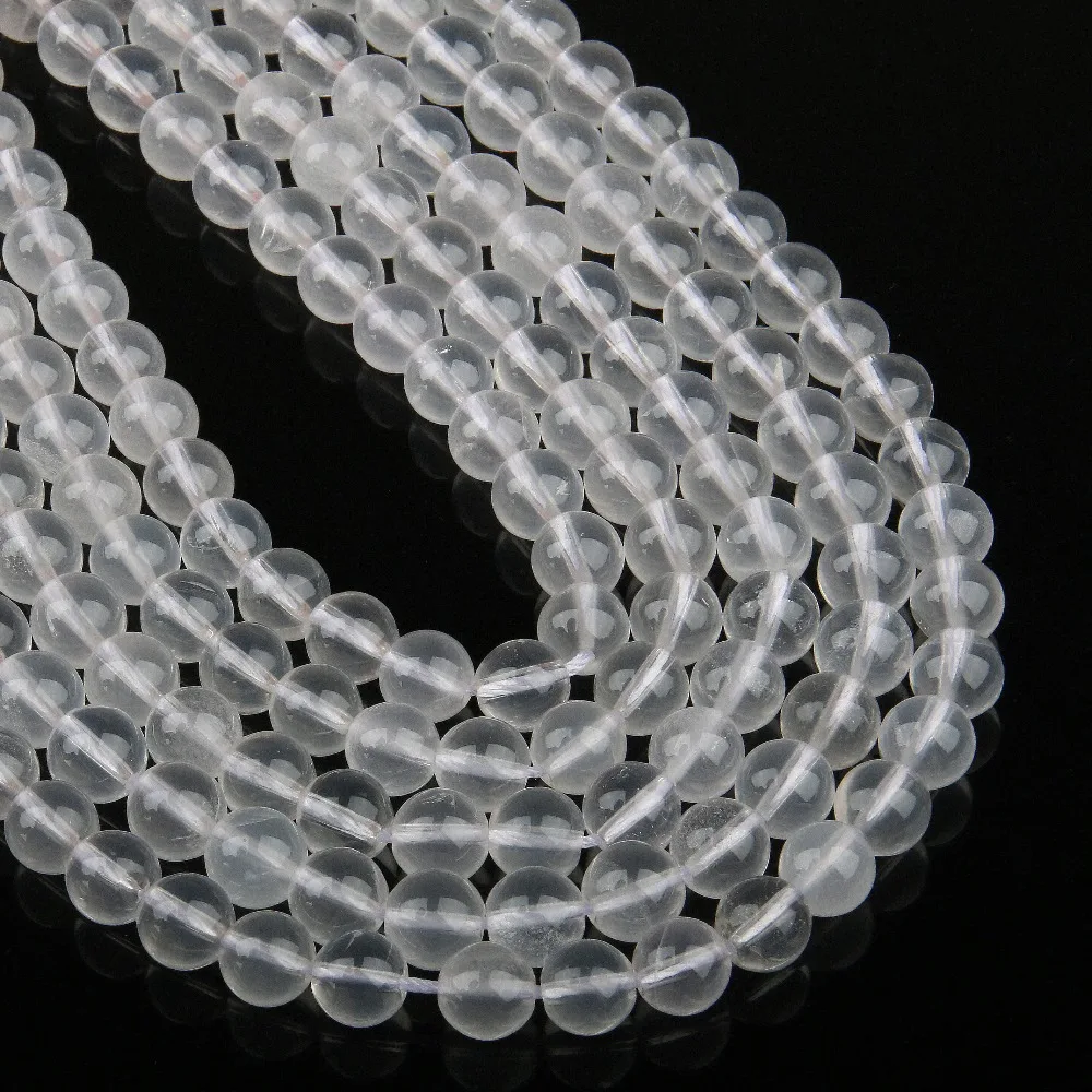 Natural Milk Crystal Stone Round ball 6/8/10MM Loose beads for jewelry Findings making bracelet DIY
Natural Milk Crystal Stone Round ball 6/8/10MM Loose beads for jewelry Findings making bracelet DIY