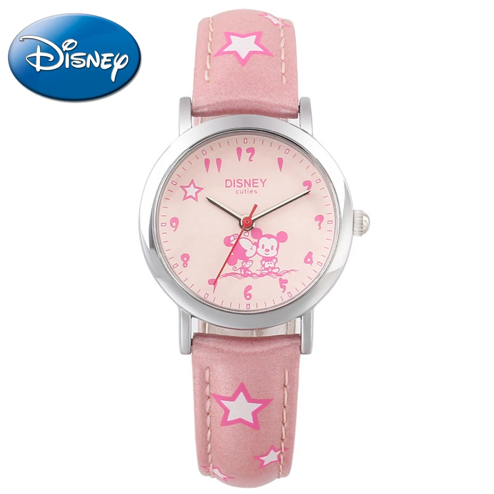 Cuties Minnie kiss Mickey mouse children cartoon leather quartz wristwatch Lovely kid fashion casual simple watches Disney 54127 Cuties Minnie kiss Mickey mouse children cartoon leather quartz wristwatch Lovely kid fashion casual simple watches Disney 54127<br><br>Aliexpress