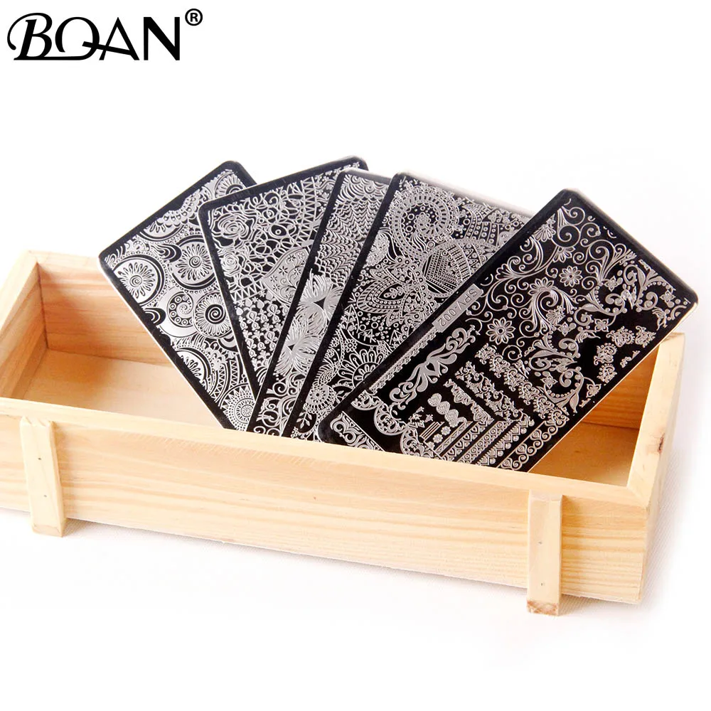 2 pcs Styles DIY Nail Art Plates Flower Lace Nail Stencil Manicure Template Stamping Plate(Random)
2 pcs Styles DIY Nail Art Plates Flower Lace Nail Stencil Manicure Template Stamping Plate(Random)