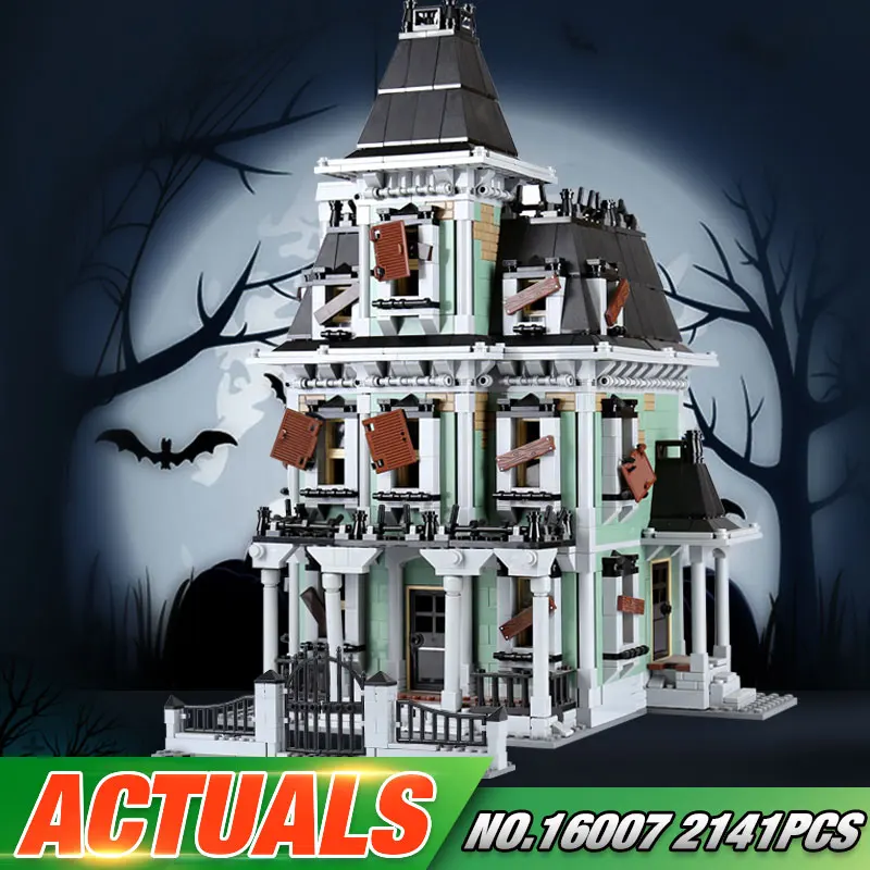 New LEPIN 16007 2141Pcs Monster fighter The haunted house Model set Building Kits Model Compatible With 10228
New LEPIN 16007 2141Pcs Monster fighter The haunted house Model set Building Kits Model Compatible With 10228