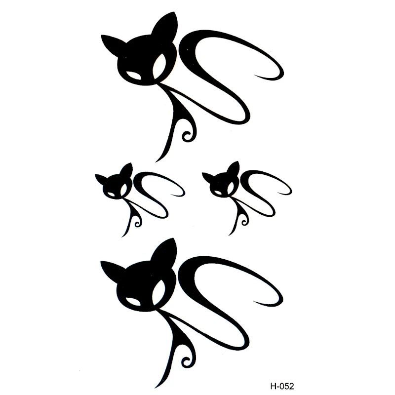 Invisible Black Cat tatoo waterproof temporary body arts flash tattoo paint 3D simulation tattoo sleeve xha hello kitty tattoos
Invisible Black Cat tatoo waterproof temporary body arts flash tattoo paint 3D simulation tattoo sleeve xha hello kitty tattoos