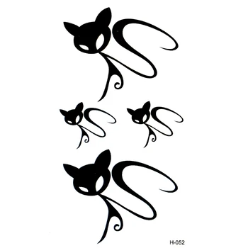 Invisible Black Cat tatoo waterproof temporary body arts flash tattoo paint 3D simulation tattoo sleeve xha hello kitty tattoos
Invisible Black Cat tatoo waterproof temporary body arts flash tattoo paint 3D simulation tattoo sleeve xha hello kitty tattoos