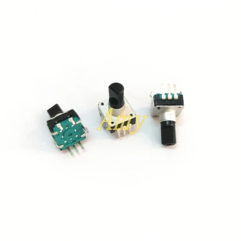 20pcs/lot EC12 encoder with switch 24 positioning shaft length 15MM digital potentiometer
20pcs/lot EC12 encoder with switch 24 positioning shaft length 15MM digital potentiometer