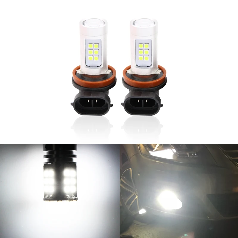 2x H8 H11 Led Driving Fog Light Bulbs CAN-bus Reflector Mirror Design For BMW E63 E64 E90 E91 E92 E93 328i 328xi X5 E53 E70 E46
2x H8 H11 Led Driving Fog Light Bulbs CAN-bus Reflector Mirror Design For BMW E63 E64 E90 E91 E92 E93 328i 328xi X5 E53 E70 E46