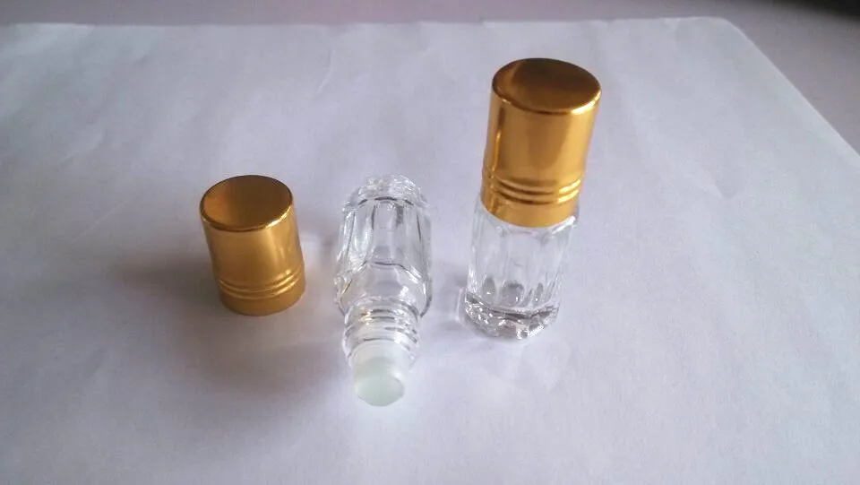 3ml New Small Cylindrical Roll On Perfume Bottle Flat Top Gold Cover Empty Glass Bottle 10pcs/lot
3ml New Small Cylindrical Roll On Perfume Bottle Flat Top Gold Cover Empty Glass Bottle 10pcs/lot