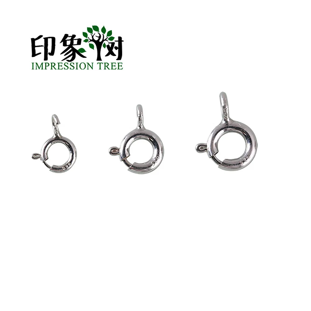 5pcs 5/6/7mm 925 Sterling Silver Spring Ring Clasp Open Ring Bracelet Necklace Connector DIY Jewelry Findings Impression 92501
5pcs 5/6/7mm 925 Sterling Silver Spring Ring Clasp Open Ring Bracelet Necklace Connector DIY Jewelry Findings Impression 92501