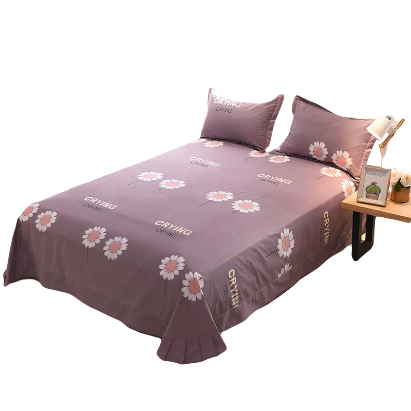 Purple Print Cotton Soft Bed Sheet Hotel Home Bed Factory Wholesale Can Be Customized Mattress Protector Cover Pillowcase Soft
Purple Print Cotton Soft Bed Sheet Hotel Home Bed Factory Wholesale Can Be Customized Mattress Protector Cover Pillowcase Soft