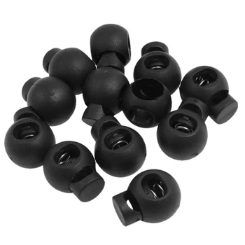 10x New 12 Pcs 4.3mm Diameter Plastic Spring Loaded Plastic Round Toggle Stopper Cord Locks
10x New 12 Pcs 4.3mm Diameter Plastic Spring Loaded Plastic Round Toggle Stopper Cord Locks