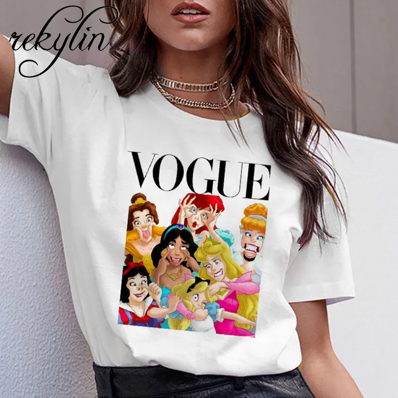 Women 2019 Summer Graphic Tee Shirt Femme Funny Princess Vogue Harajuku T Shirt Korean Tops Kawaii Streetwear Camiseta Mujer
Women 2019 Summer Graphic Tee Shirt Femme Funny Princess Vogue Harajuku T Shirt Korean Tops Kawaii Streetwear Camiseta Mujer