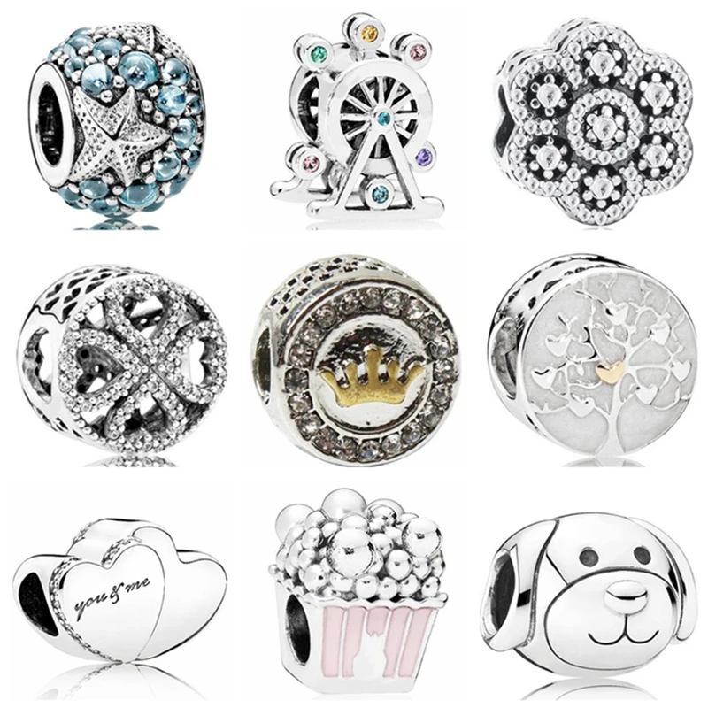 Btuamb Luxurious Love Heart Popcorn Ferris Wheel Crystal Beads Fit Original Pandora Bracelets Necklaces DIY Making Jewelry Gift
Btuamb Luxurious Love Heart Popcorn Ferris Wheel Crystal Beads Fit Original Pandora Bracelets Necklaces DIY Making Jewelry Gift