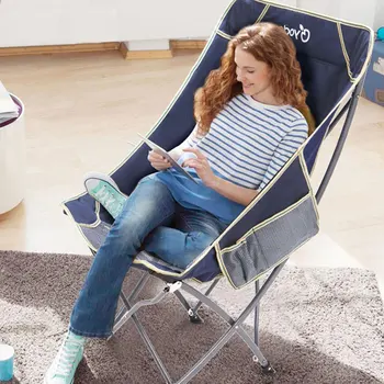 New Outdoor Portable Folding Chair Back Fishing Chair Stool Leisure Beach Lounge Chair Lunch Break Moon Chair
New Outdoor Portable Folding Chair Back Fishing Chair Stool Leisure Beach Lounge Chair Lunch Break Moon Chair