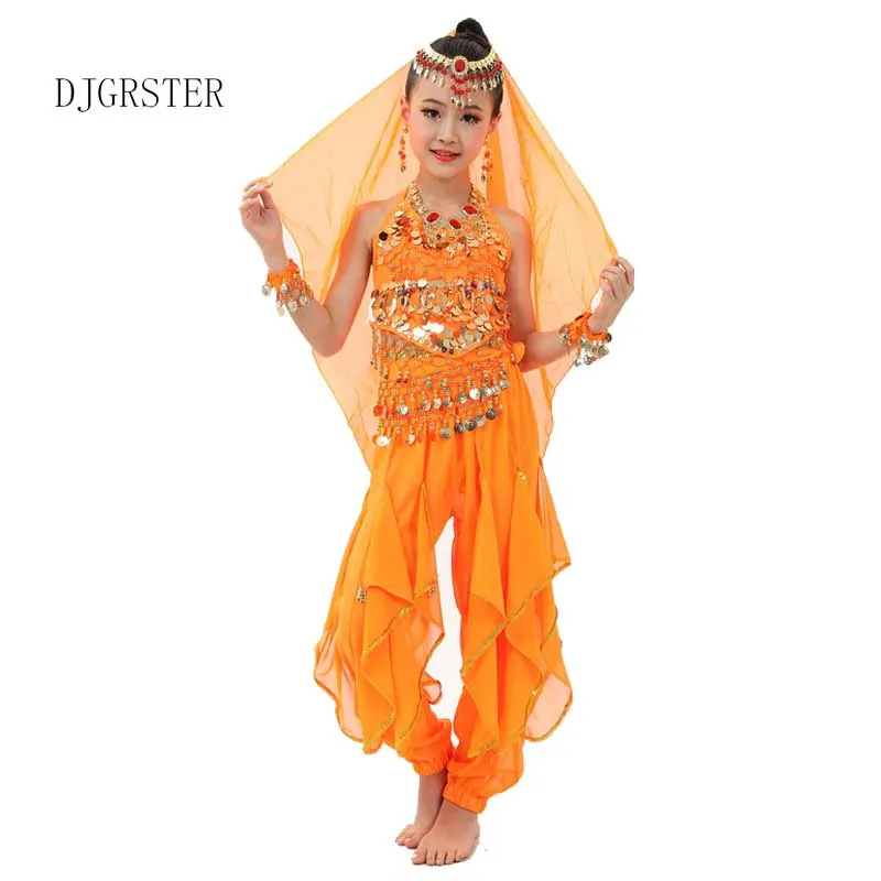 DJGRSTER Girls Belly Dance Costume Child Bollywood Dance Costumes Bellydancer Children Indian Clothing Dresses Kids Bellydance
DJGRSTER Girls Belly Dance Costume Child Bollywood Dance Costumes Bellydancer Children Indian Clothing Dresses Kids Bellydance