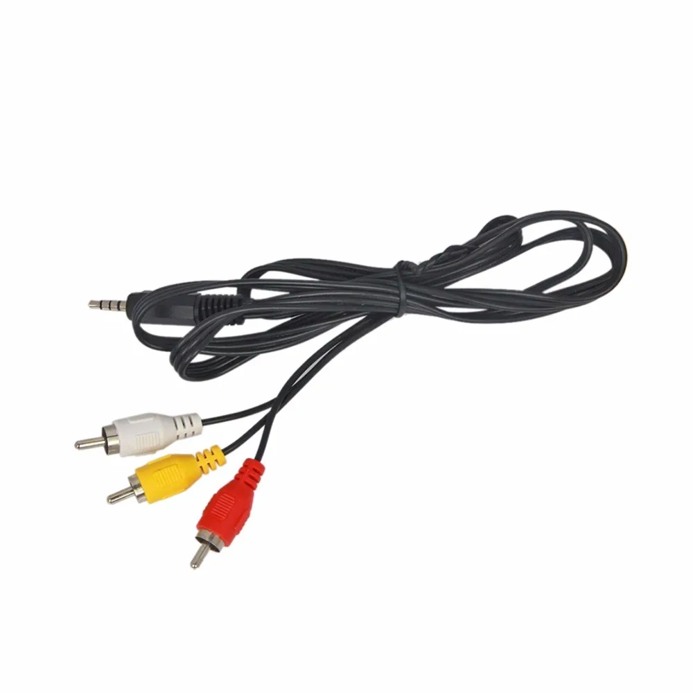 3.5mm Jack To 3 RCA Male aux cable Audio Video AV Cable AUX Stereo Cord 3RCA Standard Converter 1.5m for Speaker TV Box DVD
3.5mm Jack To 3 RCA Male aux cable Audio Video AV Cable AUX Stereo Cord 3RCA Standard Converter 1.5m for Speaker TV Box DVD