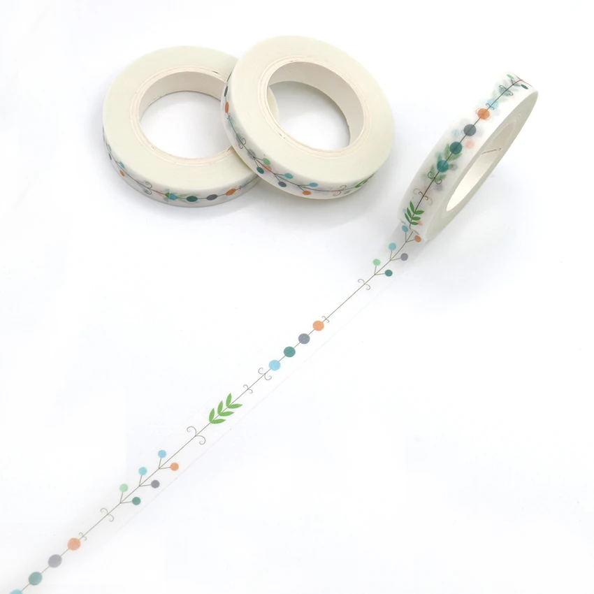 10m*8mm Leaf Pattern Washi Masking Tape Japanese Decorative Adhesive Tape Paper Tape 1 PCS
10m*8mm Leaf Pattern Washi Masking Tape Japanese Decorative Adhesive Tape Paper Tape 1 PCS