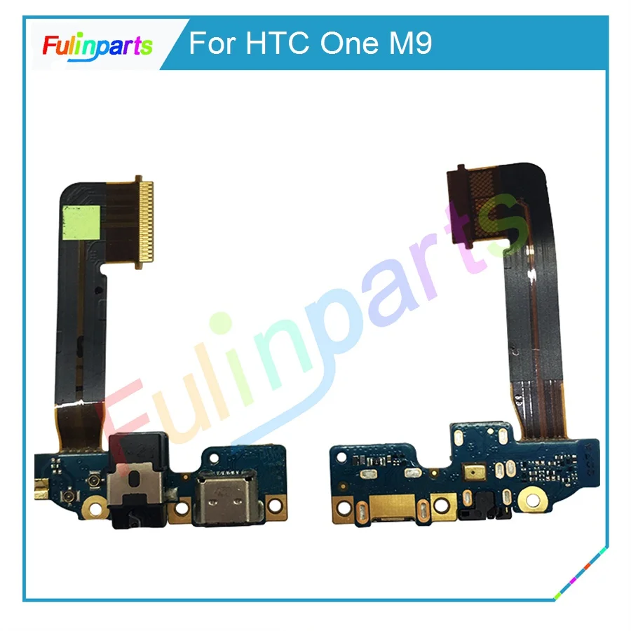 Фото 5Pcs For HTC One M9 Micro USB Charging Charger Dock Plug Connector + Headphone Audio Jack Board Flex Cable Replacement Parts | Мобильные