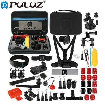 PULUZ 53 in 1 Accessories Kits Set Mount for GoPro HERO6 5 4 Session 4 3 + 3 for Xiaoyi and Other Action Camera
PULUZ 53 in 1 Accessories Kits Set Mount for GoPro HERO6 5 4 Session 4 3 + 3 for Xiaoyi and Other Action Camera