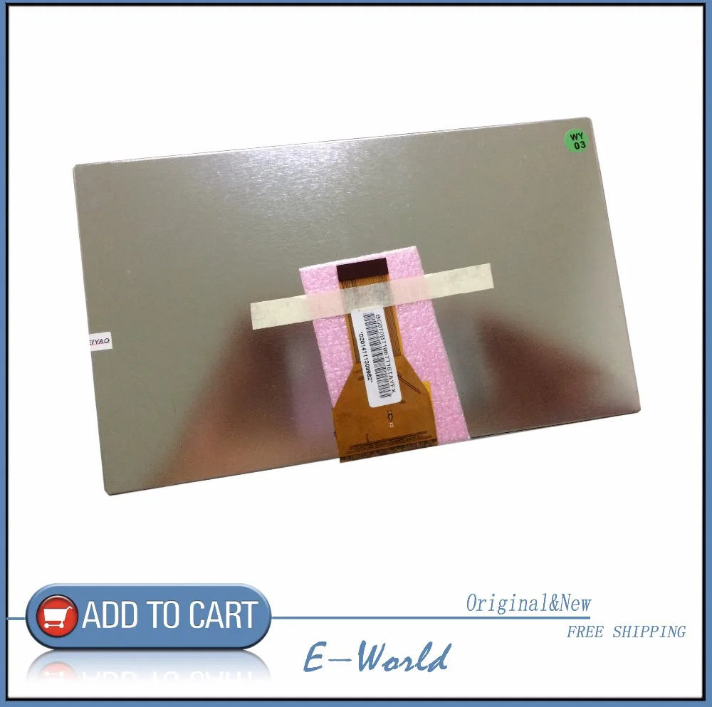 (Ref:BF757-070-01/WY070ML186B018B) 7-дюймовая матрица Irbis TX-69 T7020MG TFT ЖК-экран Замена объектива