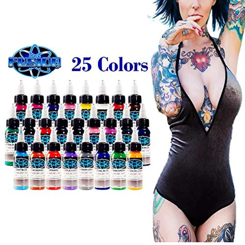Tattoo Ink Set 1 Oz Primary Color Set Professional Tattoo Ink Tattoo Artist Pigment Set
Tattoo Ink Set 1 Oz Primary Color Set Professional Tattoo Ink Tattoo Artist Pigment Set