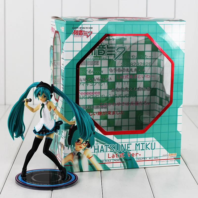 16cm Hatsune Miku Action Figure Miku Lat Ver. Anime Beauty Model Toy for Collection
16cm Hatsune Miku Action Figure Miku Lat Ver. Anime Beauty Model Toy for Collection