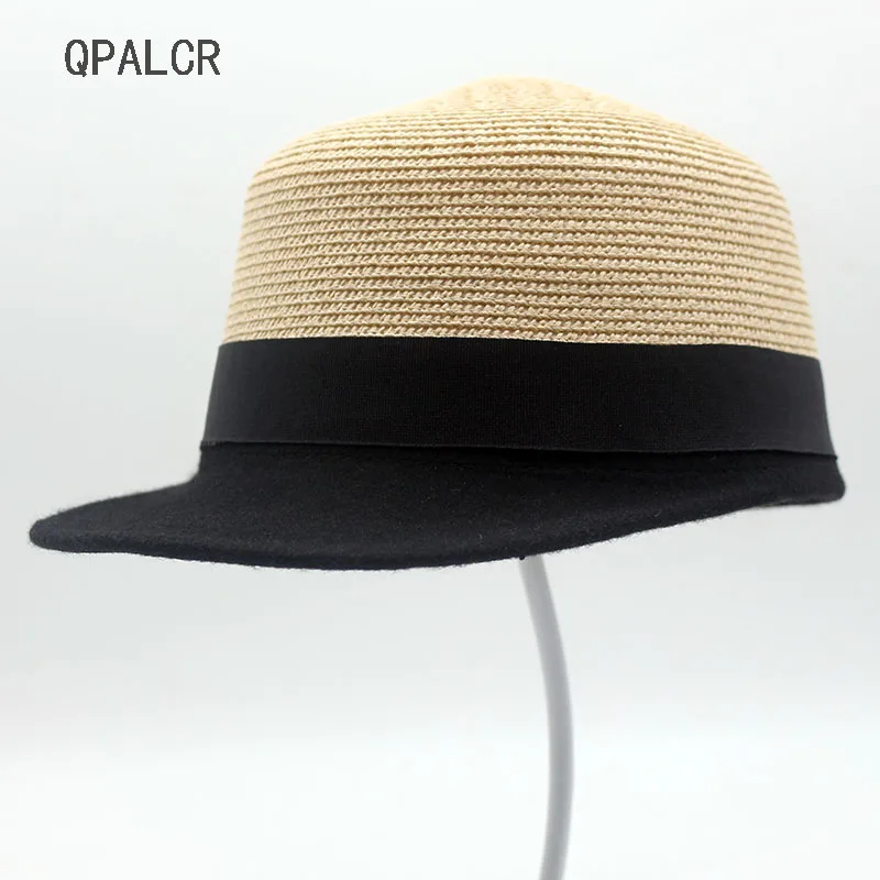 QPALCR 2018 New High Quality Straw Wool Patchwork Equestrian Knight Caps Fedoras Women Men Felt Hat Fashion Fedora Hats
QPALCR 2018 New High Quality Straw Wool Patchwork Equestrian Knight Caps Fedoras Women Men Felt Hat Fashion Fedora Hats