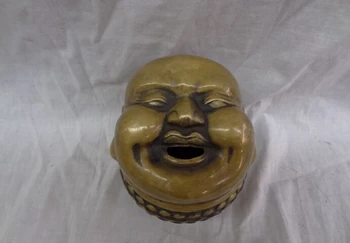 song voge gem S2377 Chinese Bronze Happy Buddha Statue Maitreya Head Lotus Incense Burner Censer
song voge gem S2377 Chinese Bronze Happy Buddha Statue Maitreya Head Lotus Incense Burner Censer