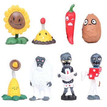 8pcs/lot Cosplay Plants VS Zombies PVC Action Figure Model Doll Toys For Kids Birthday Gifts
8pcs/lot Cosplay Plants VS Zombies PVC Action Figure Model Doll Toys For Kids Birthday Gifts