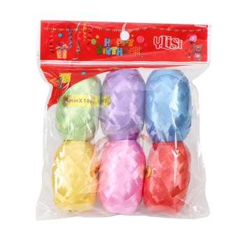 6 Pcs/Lot Foil Balloon Ribbon 5MM X 10m Party Wedding Gifts for Party Decoration DIY Accessories Supplies
6 Pcs/Lot Foil Balloon Ribbon 5MM X 10m Party Wedding Gifts for Party Decoration DIY Accessories Supplies