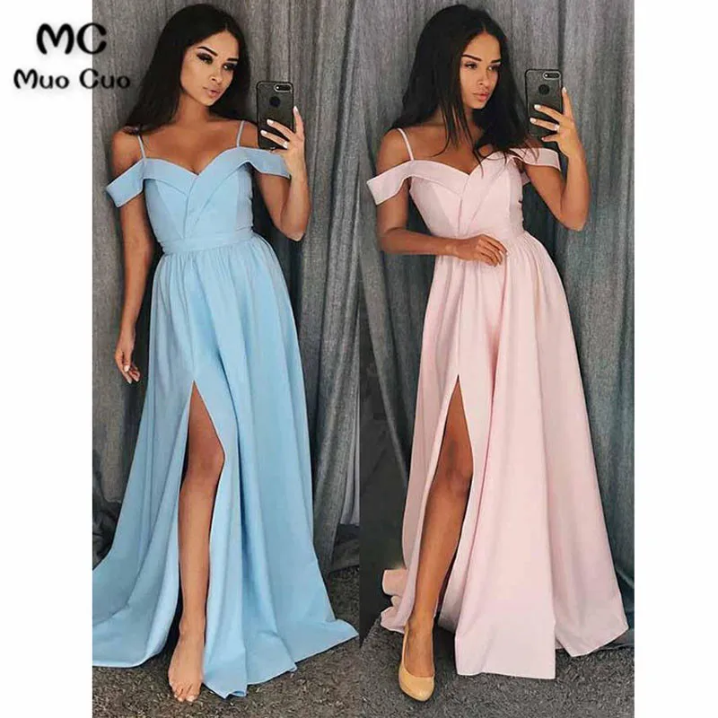 Simple 2018 A-Line Straps Evening Dresses Long Satin Lace Up Back Short Sleeve Satin Prom Gown Formal Evening Party Dress
Simple 2018 A-Line Straps Evening Dresses Long Satin Lace Up Back Short Sleeve Satin Prom Gown Formal Evening Party Dress