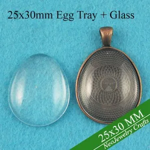 egg tray + glass ac