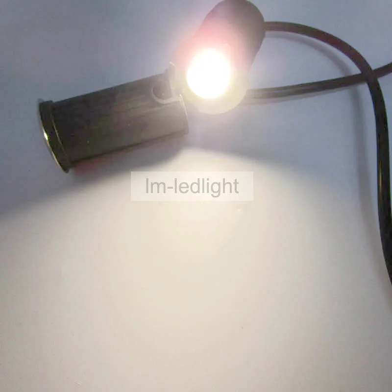 Мини Напольная Лампа 12V 1W dia42mm * H70mm из нержавеющей стали СИД подземный свет Bridgelux 140