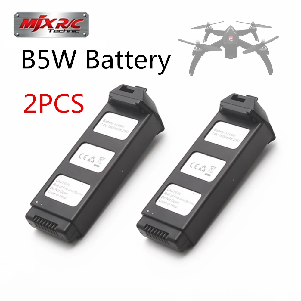 HOBBY HUB Lipo Battery 7.4V 1800mAh For MJX B5W Bugs 5W RC Quadcopter Drone Spare parts Accessories MJX B5W Battery B5W
HOBBY HUB Lipo Battery 7.4V 1800mAh For MJX B5W Bugs 5W RC Quadcopter Drone Spare parts Accessories MJX B5W Battery B5W