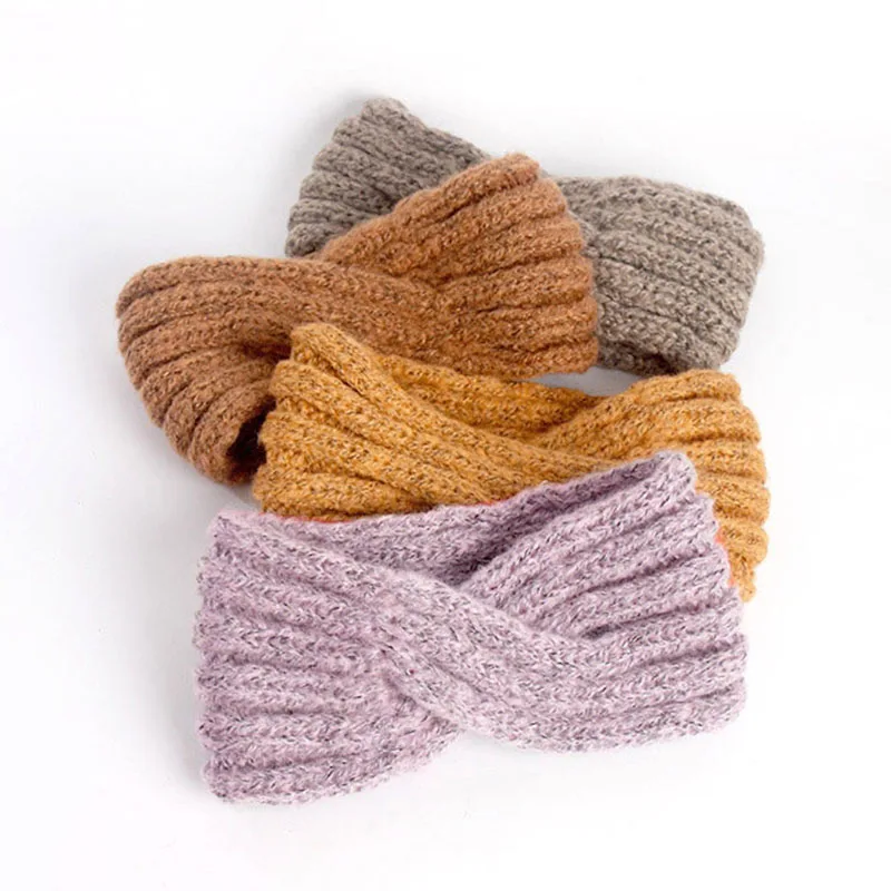 Nice Women's Wool Headbands Knitted Twisted Turban Cross Yoga Head Wrap Bandage Winter Ear Warmer Girls Hairband Hair Accessory
Nice Women's Wool Headbands Knitted Twisted Turban Cross Yoga Head Wrap Bandage Winter Ear Warmer Girls Hairband Hair Accessory