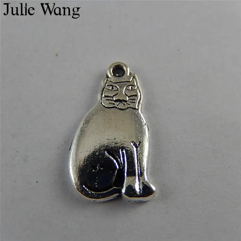 Julie Wang 20PCS Fat Cats Alloy Antique Silver Animal Charms For Pendant Necklace Finding Jewelry Making Accessories
Julie Wang 20PCS Fat Cats Alloy Antique Silver Animal Charms For Pendant Necklace Finding Jewelry Making Accessories