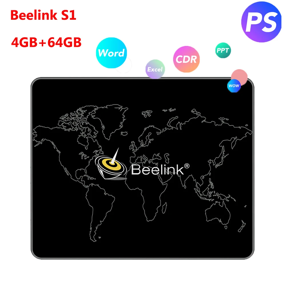 Beelink S1 Mini PC dual band WiFi Intel N3450 Bluetooth Support 4G 64G 10 Voice Control TV Box 
Beelink S1 Mini PC dual band WiFi Intel N3450 Bluetooth Support 4G 64G 10 Voice Control TV Box