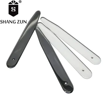SHANH ZUN 4 Pcs 2.59" Dress Shirt Accessories Straightener Black & White Ceramic Mens Collar Stays
SHANH ZUN 4 Pcs 2.59" Dress Shirt Accessories Straightener Black & White Ceramic Mens Collar Stays