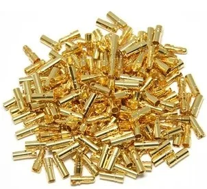 100 pcs(50 pairs) Gold Bullet Banana Connector Plug 2.0 3.5 4.0 5.0 6.0 mm For Quadcopter Motor ESC Lipo Battery Connecting Part
100 pcs(50 pairs) Gold Bullet Banana Connector Plug 2.0 3.5 4.0 5.0 6.0 mm For Quadcopter Motor ESC Lipo Battery Connecting Part