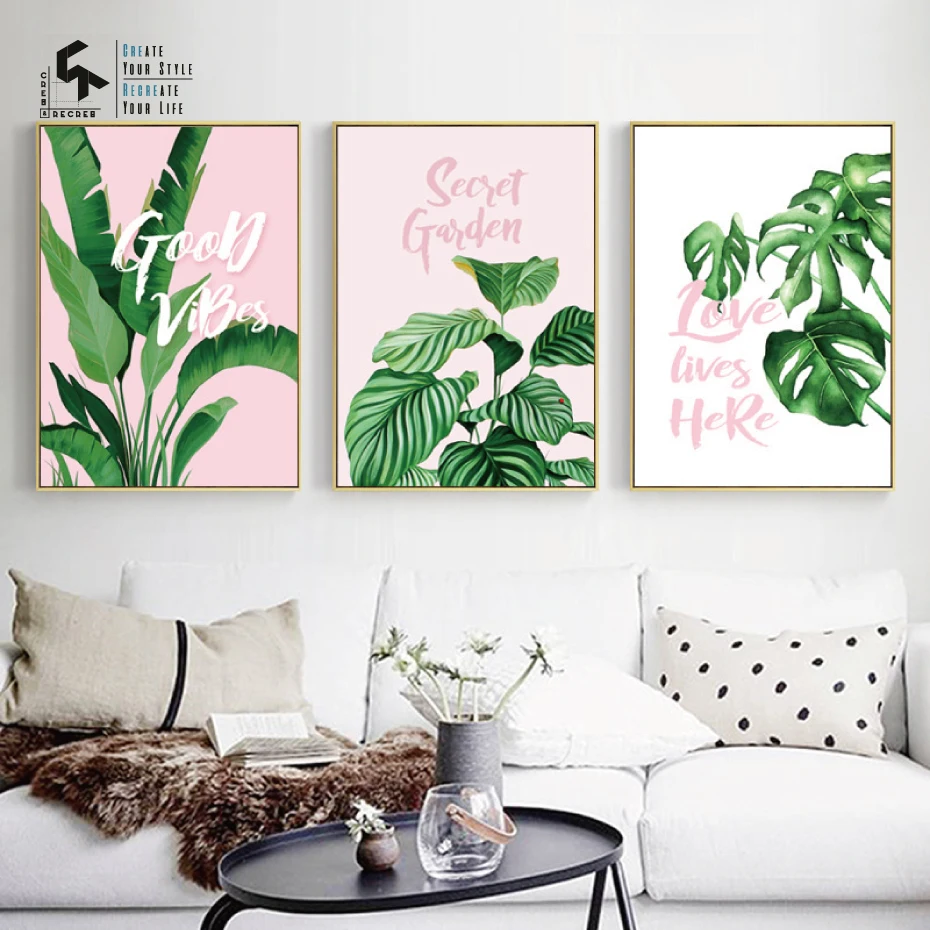 CREATE&RECREATE Nordic Poster Leaf Posters And Prints Pink Wall Art Canvas Painting Decorative Pictures for Girl CR1810110028
CREATE&RECREATE Nordic Poster Leaf Posters And Prints Pink Wall Art Canvas Painting Decorative Pictures for Girl CR1810110028