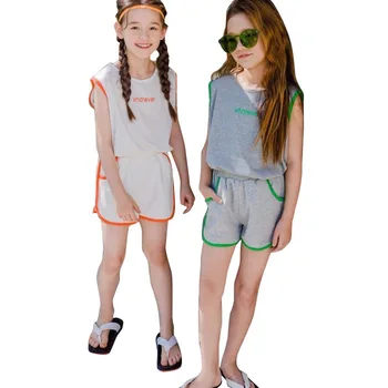 Summer New Baby Girls Clothing Sets3-15Y Girl Sport Suit Kids Casual Outfits Children Basketball Suit Baby Girl Sportswear CA965
Summer New Baby Girls Clothing Sets3-15Y Girl Sport Suit Kids Casual Outfits Children Basketball Suit Baby Girl Sportswear CA965