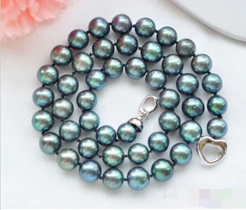 02833 ROUND PEACOCK BLACK FRESHWATER PEARL NECKLACE
02833 ROUND PEACOCK BLACK FRESHWATER PEARL NECKLACE